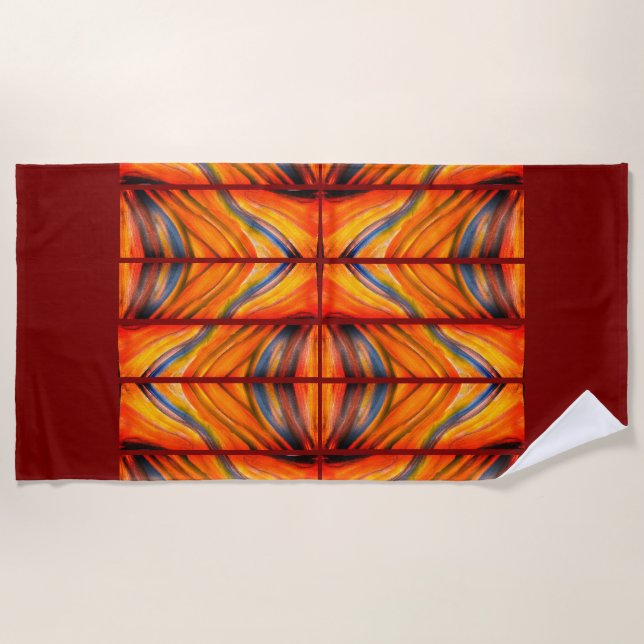 Toalha De Praia Beach Towel (Frente)