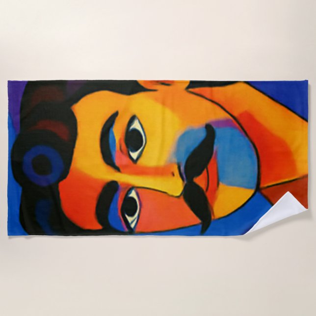 Toalha De Praia beach towel (Frente)