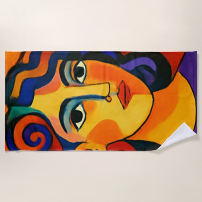 Toalha De Praia beach towel (Frente)