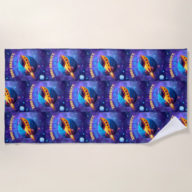 Toalha De Praia Beach Towel (Frente)