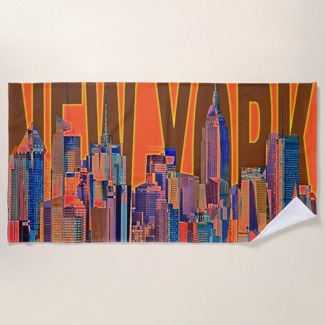 Toalha De Praia Beach Towel (Frente)