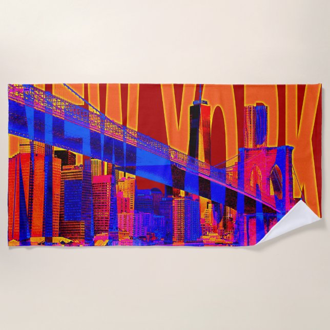 Toalha De Praia Beach Towel (Frente)