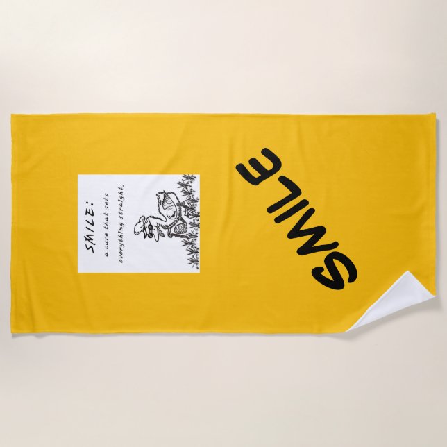 Toalha De Praia Beach Towel (Frente)