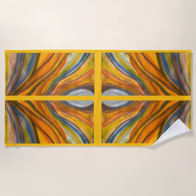 Toalha De Praia Beach Towel (Frente)