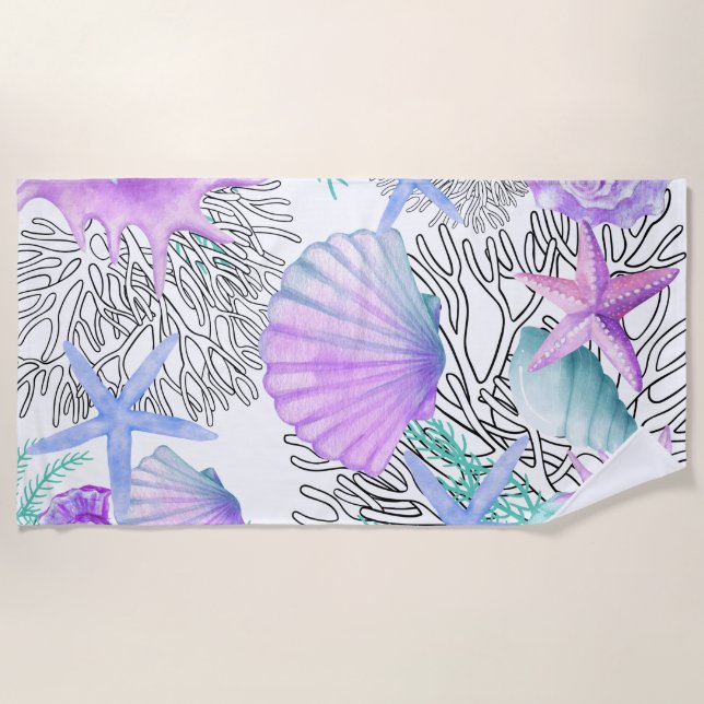 Toalha De Praia Beach Towel (Frente)