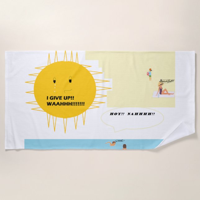 Toalha De Praia Beach Towel 01 (Frente)