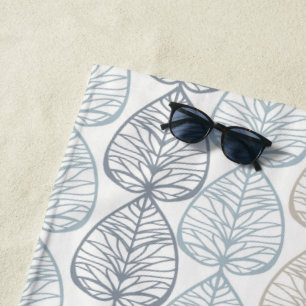 Toalha De Praia Beach Towel com ornamentos de abstrato.