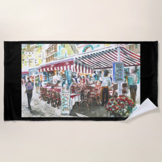 Toalha De Praia Beach Towel Duas Irmãs em Capris