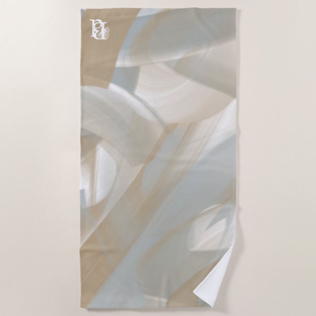 Toalha De Praia Beach Towel Home Trend Sandy Tornado (Frente)