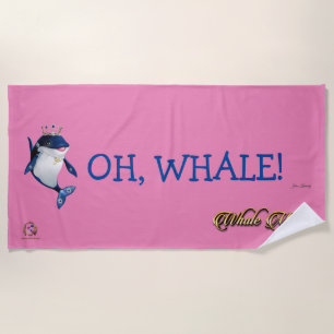 Toalha De Praia Beach Towel OH, BALEIA!