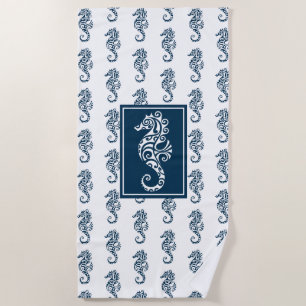 Toalha De Praia Beach Towel — Sea Horse