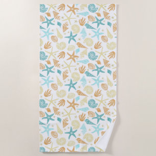 Toalha De Praia Beach Towel — Sea Life