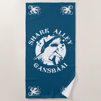 Toalha De Praia Beco de tubarão - Gansbaai | Tubarão-mergulho