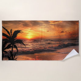 TOALHA DE PRAIA BELEZA DE NATUREZA DA PRAIA DO SOL