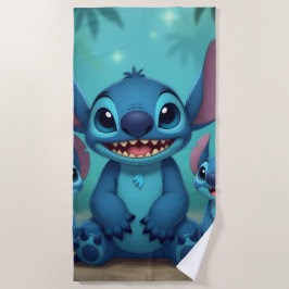 Toalha De Praia Beste Freunde fürs Leben – Lilo & Stitch