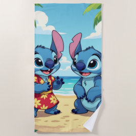 Toalha De Praia Beste Freunde fürs Leben – Lilo & Stitch