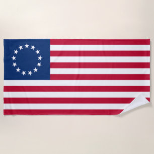 Toalha De Praia Betsy Ross American Flag