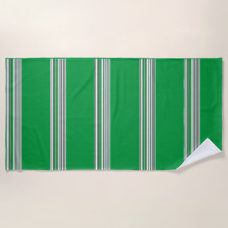 Toalha De Praia Black and Green Beach Towel