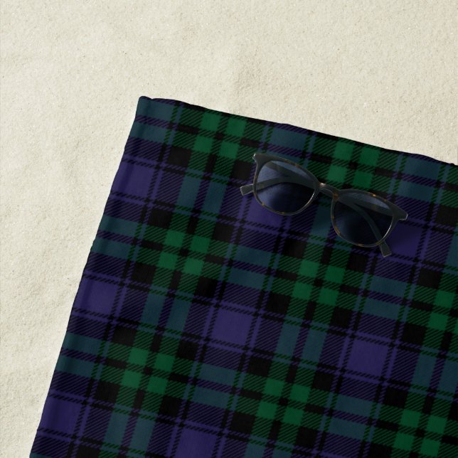 Toalha De Praia Black Watch Tartan, Xadrez (In Situ)