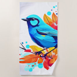 Toalha De Praia Bliss Art do Bluebird