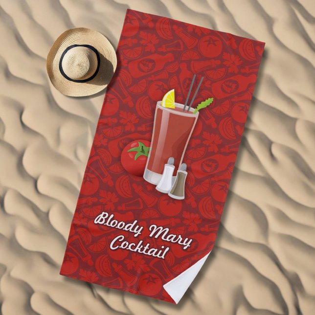 Toalha De Praia Bloody Mary (Criador carregado)
