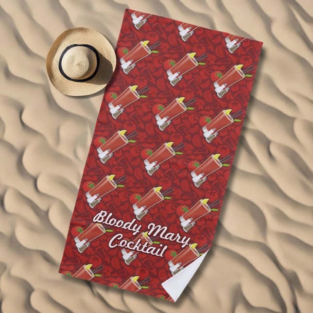 Toalha De Praia Bloody Mary (Criador carregado)