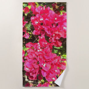 Toalha De Praia Blooming Bougainvillea Beach Towel