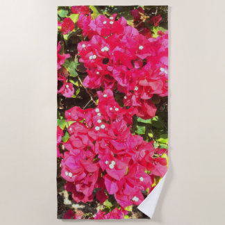 Toalha De Praia Blooming Bougainvillea Beach Towel