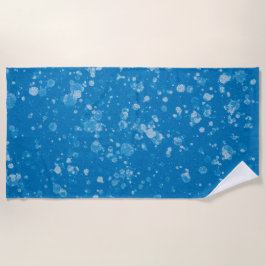 Toalha De Praia Blue and white beach towel