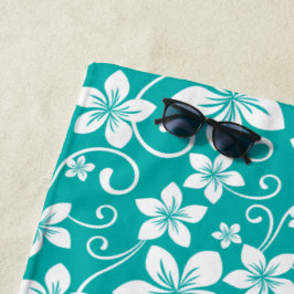 TOALHA DE PRAIA BLUE HAWAII (TEAL)