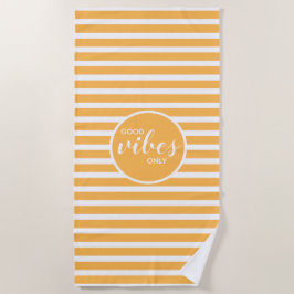 Toalha De Praia Boas Víblias Bonitas Apenas Amarelas Brancas Moder