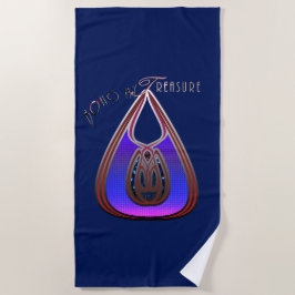 Toalha De Praia Boho My Treasure