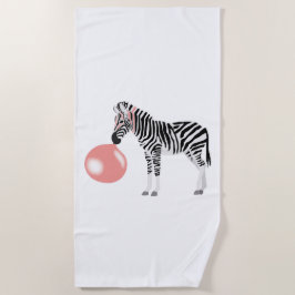 Toalha De Praia Bolha de Bocha de Goma Zebra