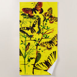 Toalha De Praia Borboletas Francesas