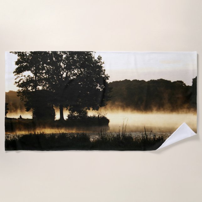 Toalha De Praia Btcna do Lago Morning (Frente)