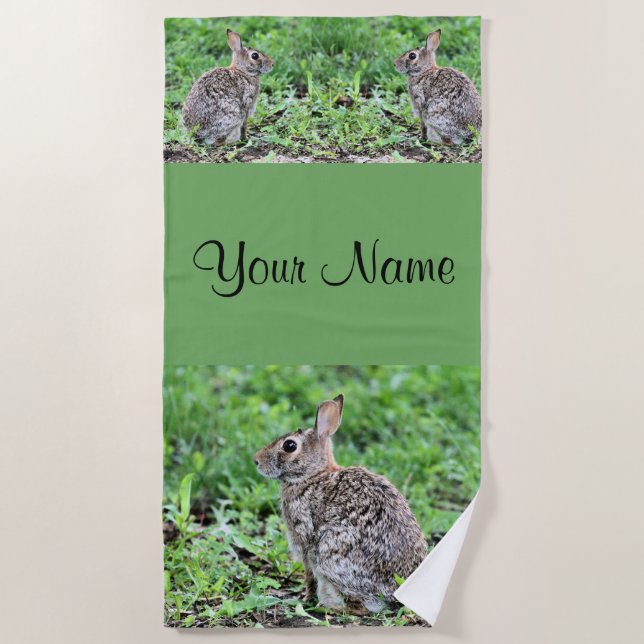 Toalha De Praia Bunny (Frente)