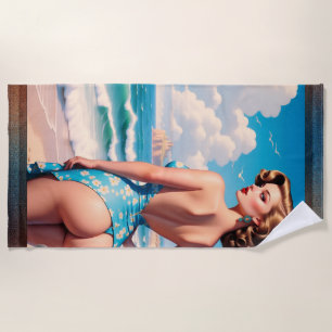 Toalha De Praia Buns precisam de Sun Too AI Concept Art de Xzendor