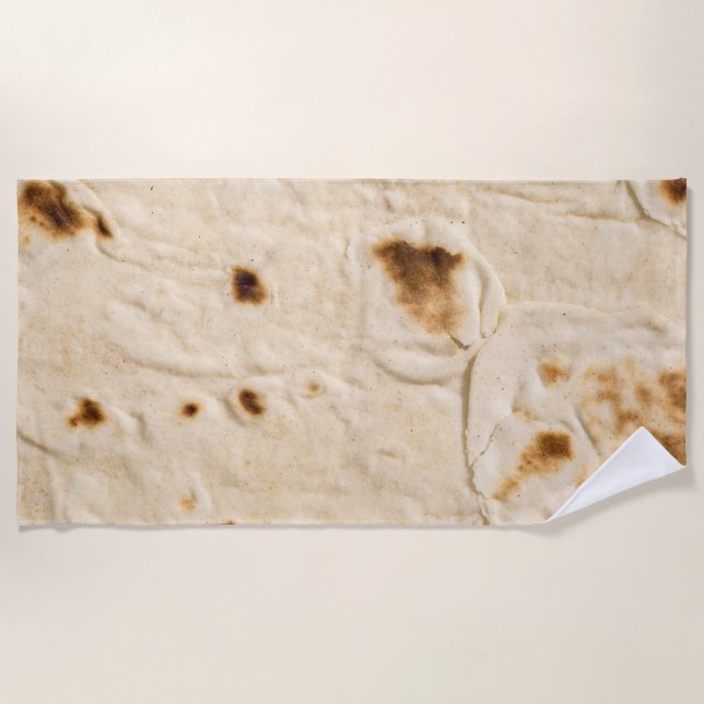 Toalha De Praia Burritos, Giant Tortilla (Frente)