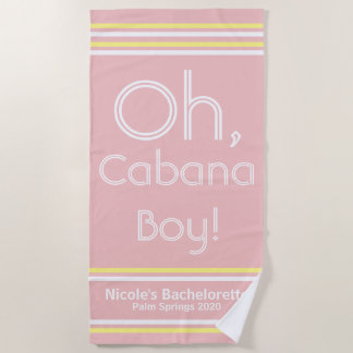 Toalha De Praia Cabana Boy Beach Towel
