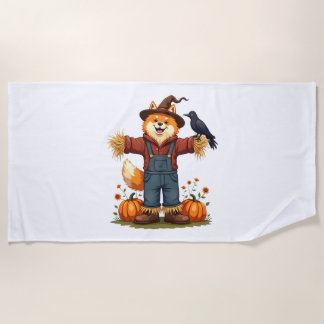 Toalha De Praia Cachorro Samojado