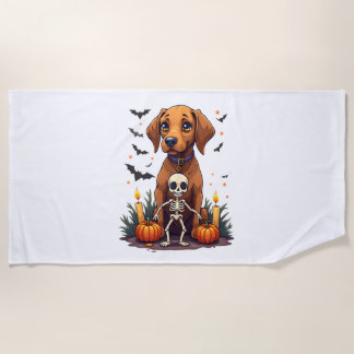 Toalha De Praia Cachorro Voodoo Vizsla