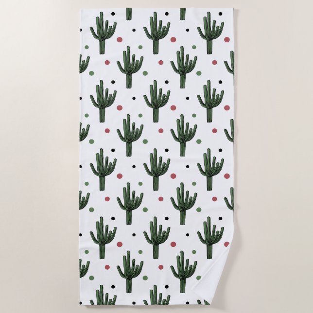 Toalha De Praia Cactus (Frente)