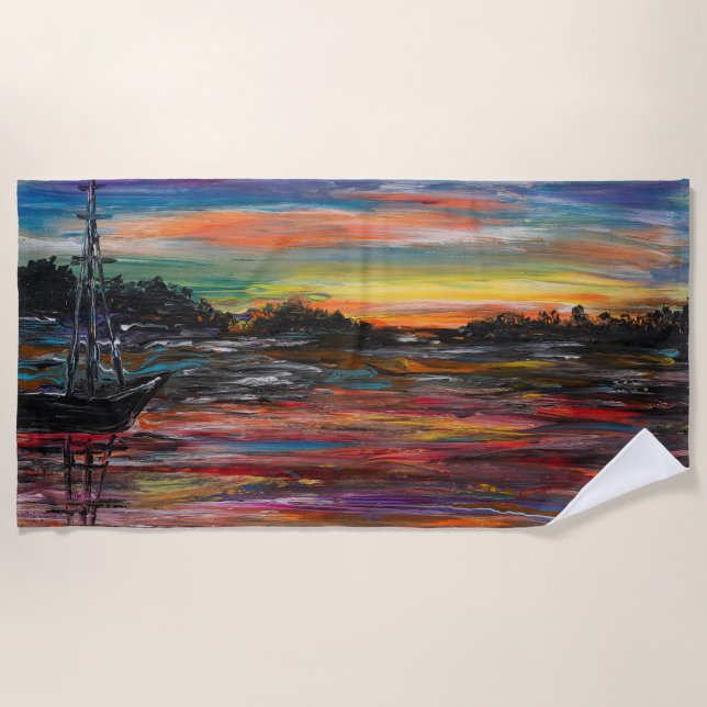 Toalha De Praia Cairo Beach Towel (Frente)