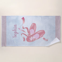 Toalha De Praia Calçados balé Design Beach Towel