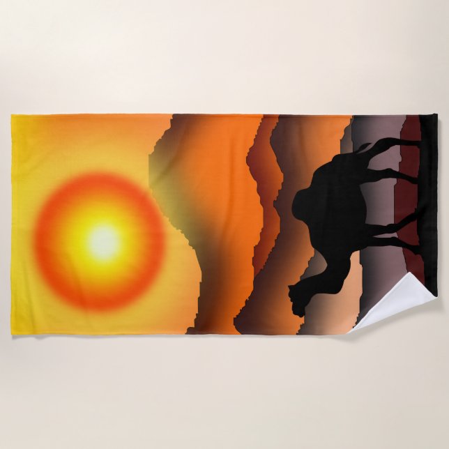 Toalha De Praia Camel Beach Towel (Frente)
