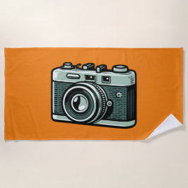 Toalha De Praia Câmera