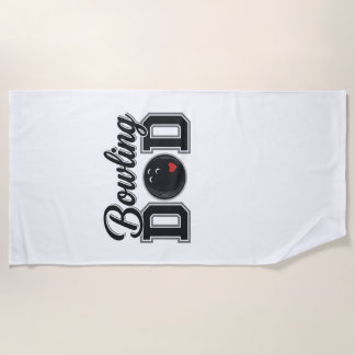 Toalha De Praia Camisa de desenho de gravura vintage para pai de b