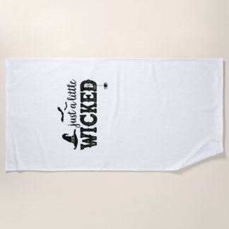 Toalha De Praia Camiseta de Halloween para Mulheres Apenas Um Pouc