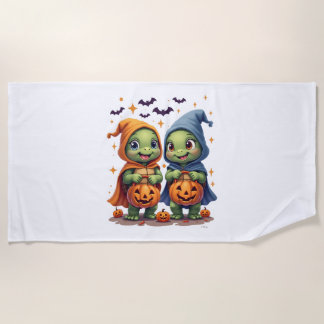 Toalha De Praia Camiseta de Tartarugas Marinhas Fantasmas de Hallo