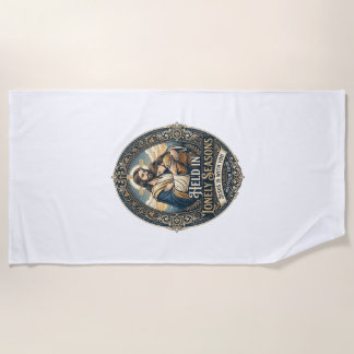 Toalha De Praia Camiseta Vintage de Encorajamento para Viúva Viúvo